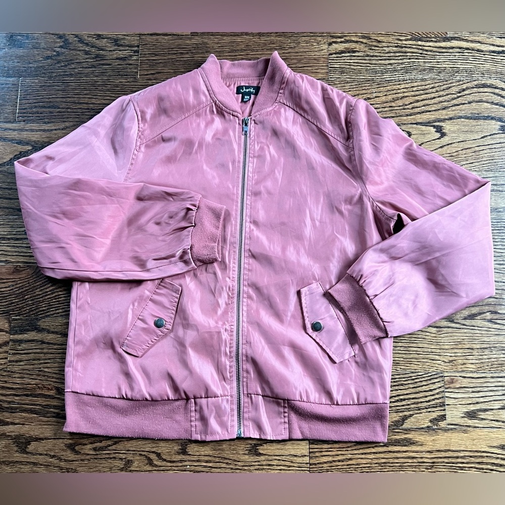 Justify woman’s zip up Bomber jacket